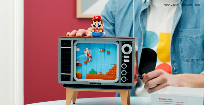 乐高推出了一款能亲自组装的红白机