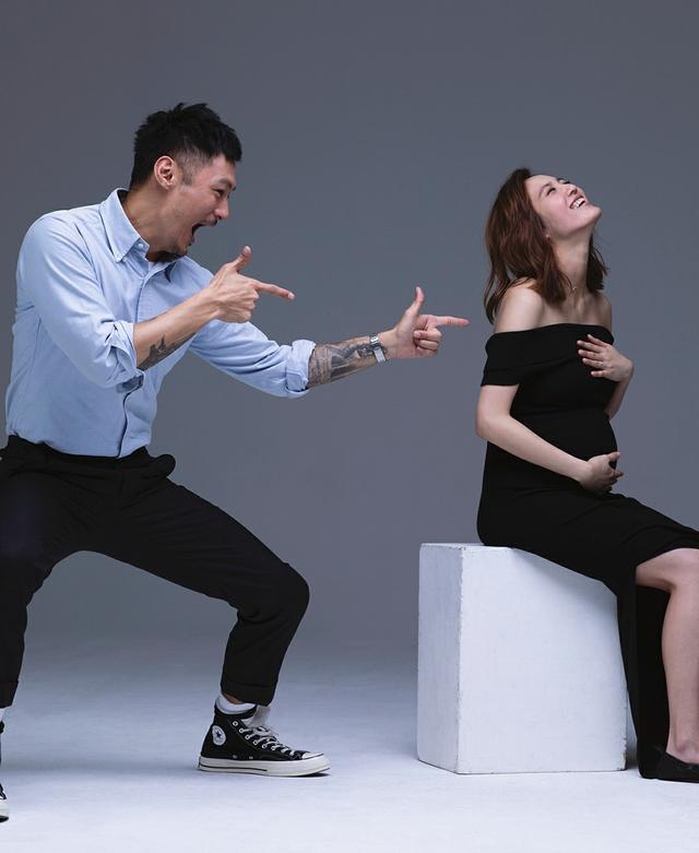 余文乐|余文乐娇妻怀二胎还不忘健身，戴着口罩做运动，四肢依然纤细