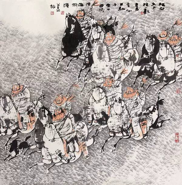 中国美术家协会|著名画家张道兴眼中的通渭书画现象