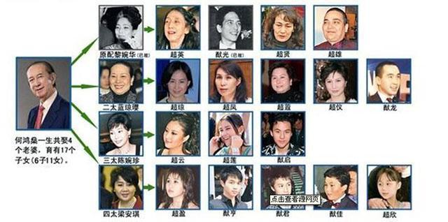 賭王何鴻燊:一生4任太太,17個子女,卻在98歲才得一長孫_騰訊新聞