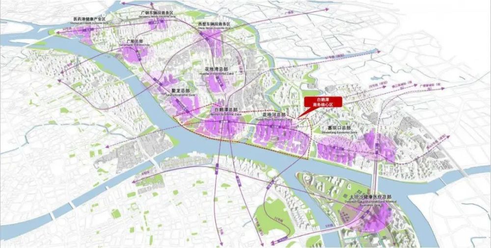 以全新姿态复苏白鹅潭规划打造广州西翼cbd