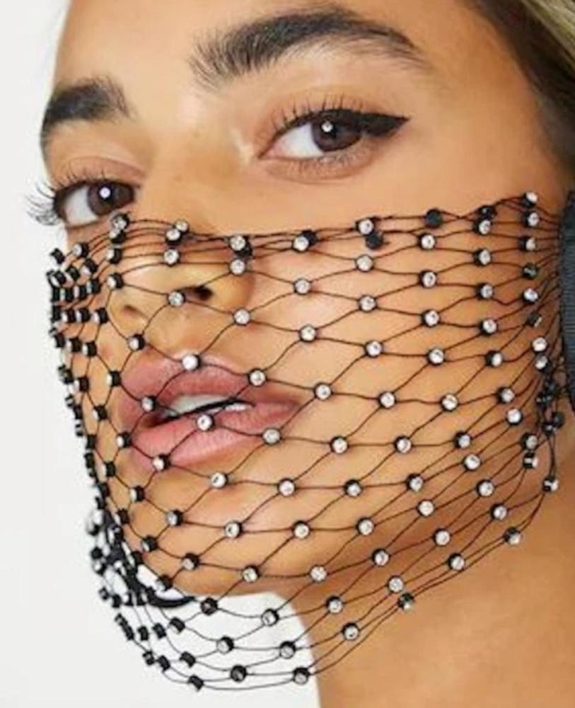 英国_社会|戴了个寂寞，英国商家推出渔网口罩引众怒，空有其表