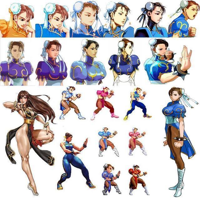 《街头霸王》:灵魂拷问,一代女神春丽,是什么时候变成了大象腿?