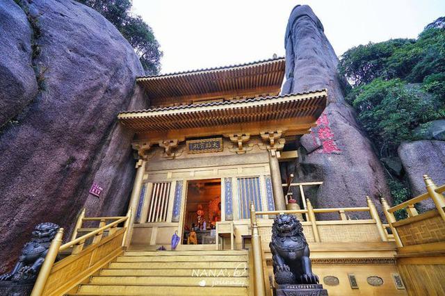 奇石云雾海景,是福建必游景点之一|景区|福建|太姥山|洞穴|登山