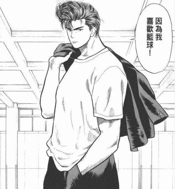 所以,樱木花道可以在很短的时间完成蜕变,并不是球技上的进步,而是