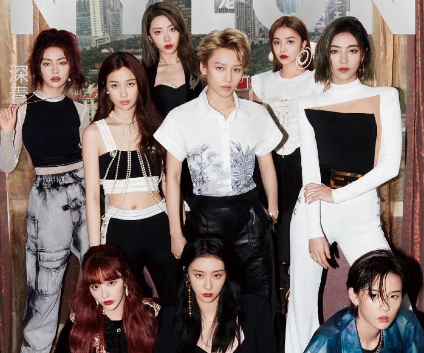 the9首封许佳琪比虞书欣优越喻言站夹缝安崎队长白当了