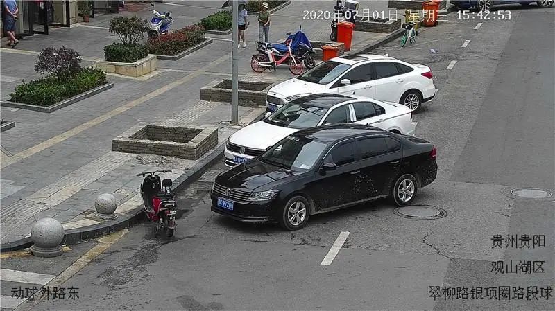 速转贵阳监控抓拍前十路段公布部分违停车辆曝光