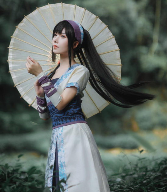 网友:我的青春回来了|cosplay|女神|动漫|秦时明月世界|端木蓉|古风