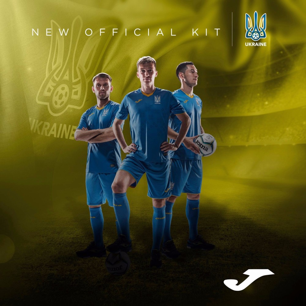 乌克兰国家队2020/21年主客场球衣发布