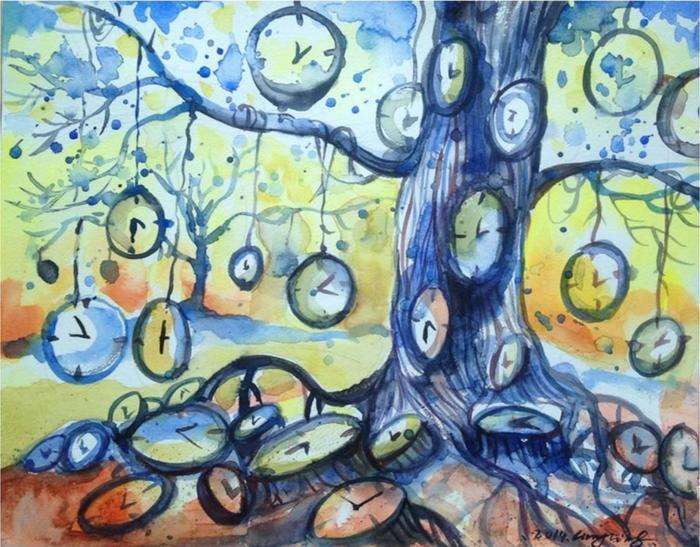 永恒积聚成亿万个崭新的癌细胞化作亿万颗陨石在一个多维空间里四分五