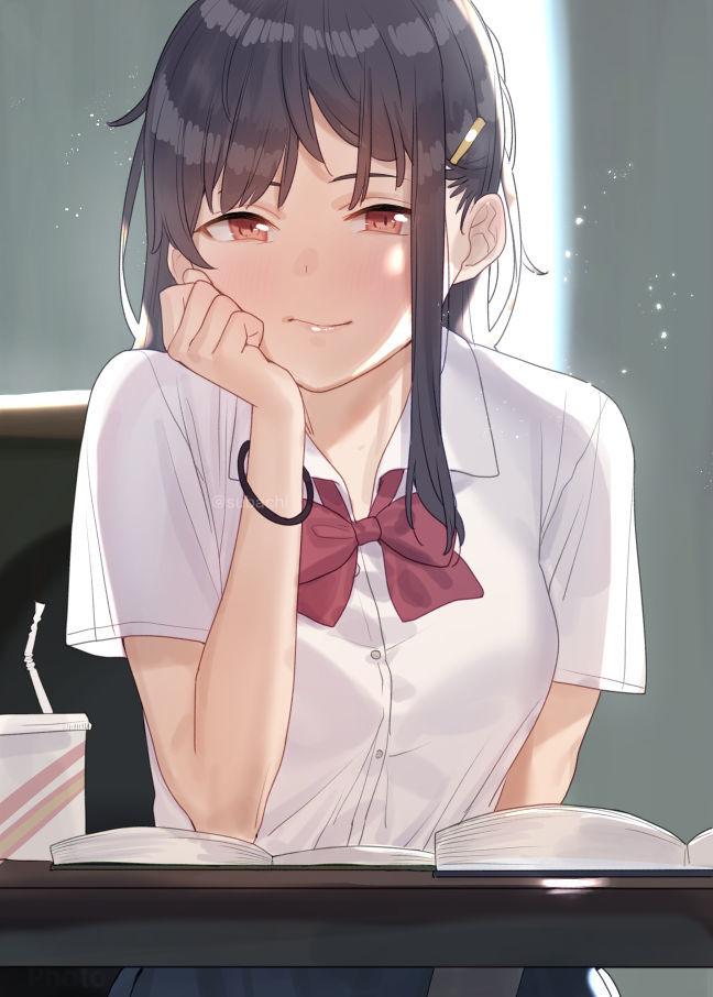 Pixiv特辑 毫无防备的侧脸 托腮特辑 腾讯新闻