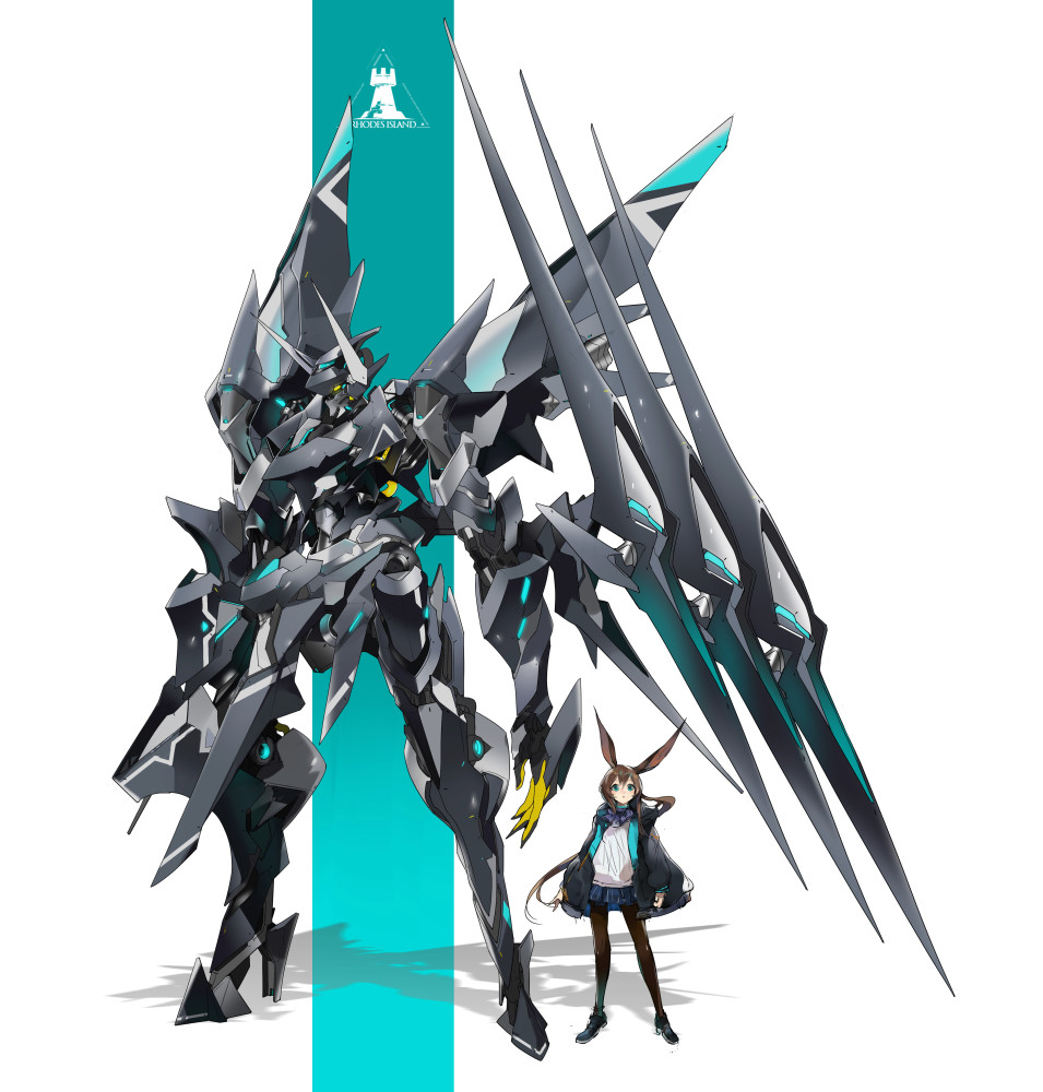 而今天给大家介绍的则是机甲风的《明日方舟,机甲素材取自《高达》
