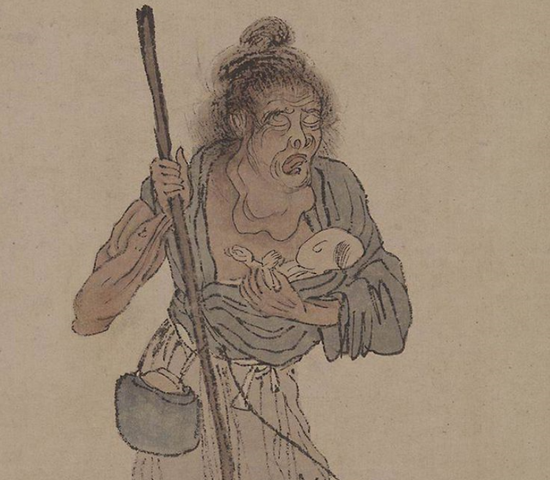 唐伯虎的老师周臣流民图高清全卷赏析