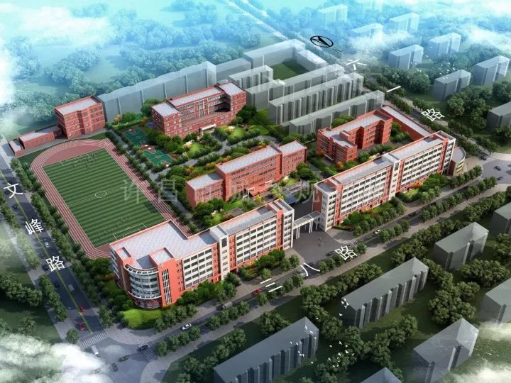 许昌原八中五高校园将分别改建为许昌二中实验中学西校区