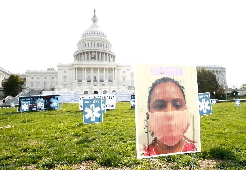 美国新冠|美国新冠病例持续激增，防护服、装尸袋等装备库存恐将再度告急