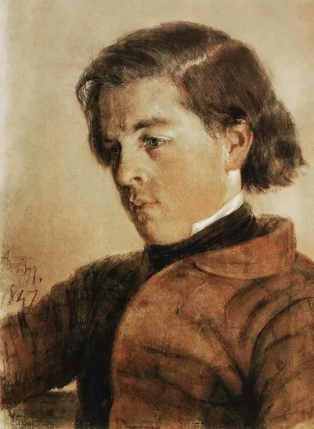 素描大师——阿道夫·冯·门采尔的光影人生