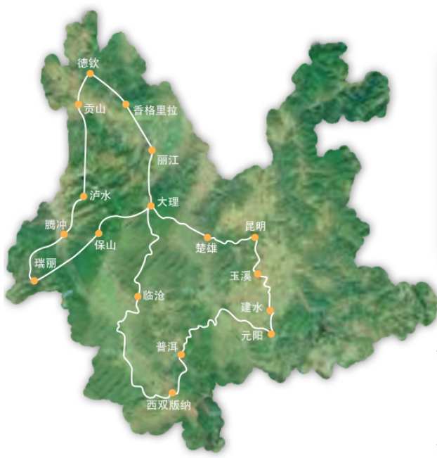 2019年起,云南省就提出打造大滇西旅游环线的概念,将滇西丰富的高原