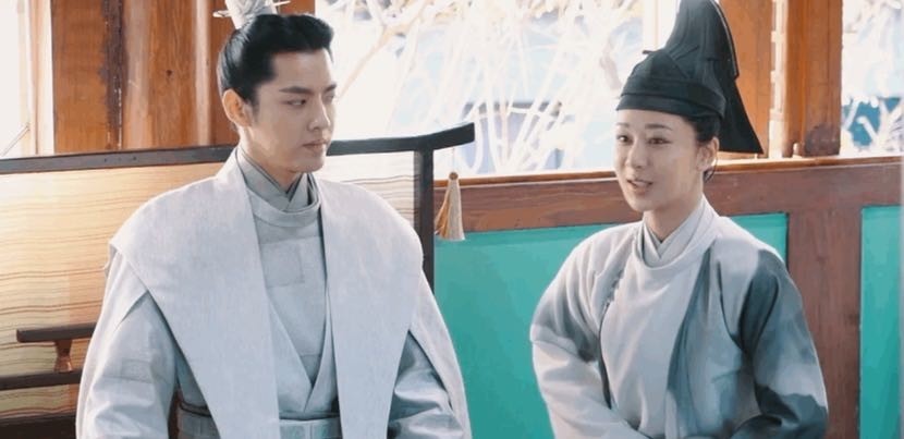 杨紫|《青簪行》杀青，杨紫和吴亦凡片场互动欢乐多，杨紫女扮男装上头