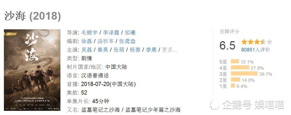 重启之极海听雷|《重启》开播评分8.6，获盗笔系列最高分，朱一龙成最大功臣？