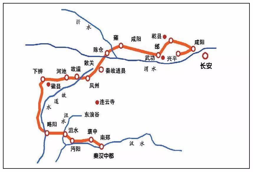 秦岭深处的8条千年古道