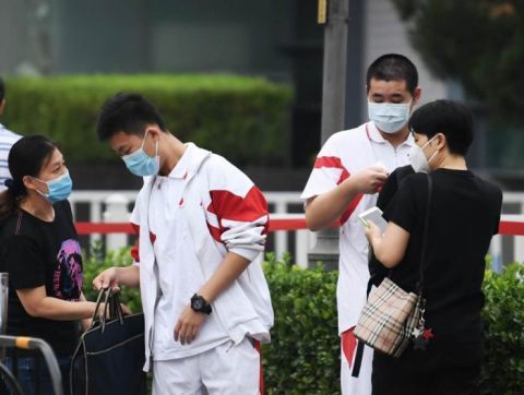 中考|现场 中考开考