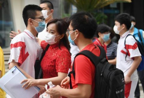 中考|现场 中考开考