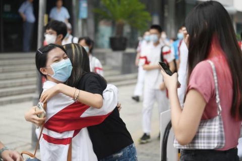 中考|现场 中考开考