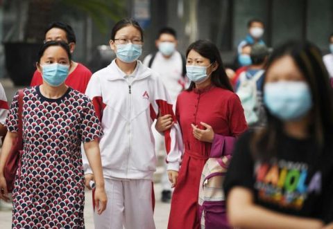 中考|现场 中考开考