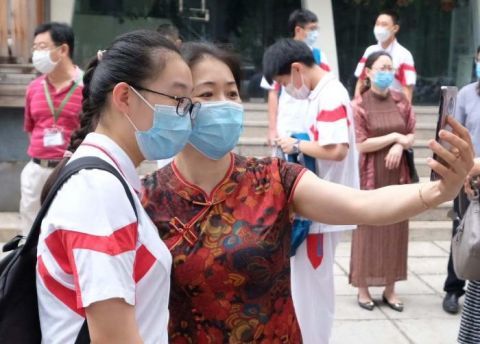 中考|现场 中考开考