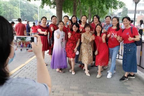 中考|现场 中考开考