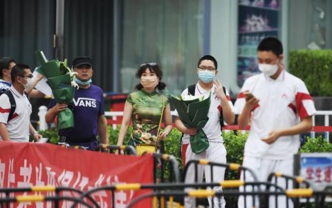 中考|现场 中考开考