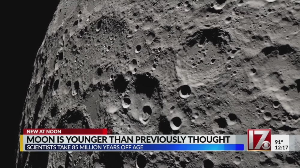 月球|最新研究，月亮比我们想的更年轻