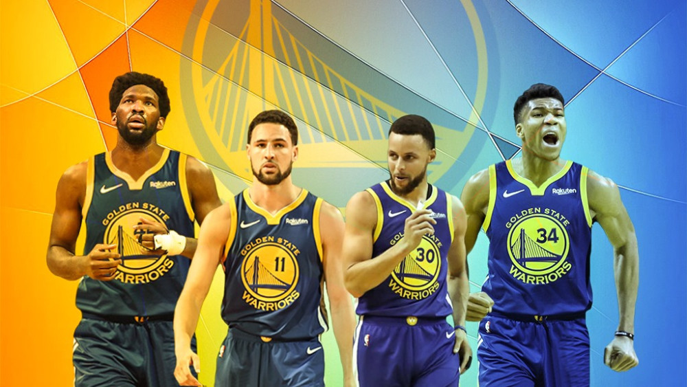 勇士再组四巨头美媒支招金州3换1抢恩比德字母哥步kd后尘