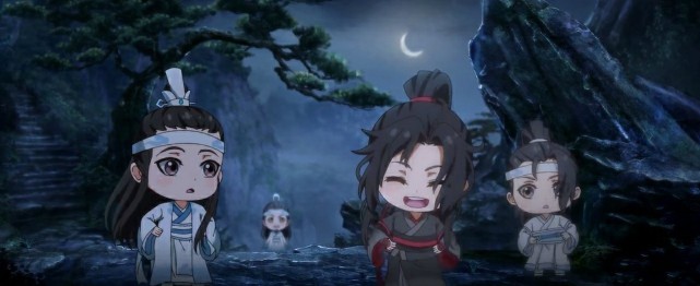 魔道祖師q版魏無羨幫聶導作弊奈何爛泥實在是扶不上牆