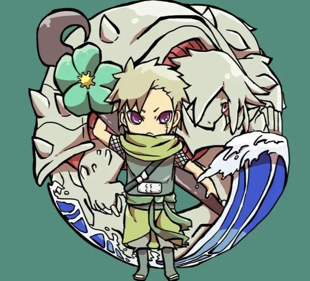 火影九大尾兽变q版画风,奇拉比八尾友情破裂,守鹤"胖成球"