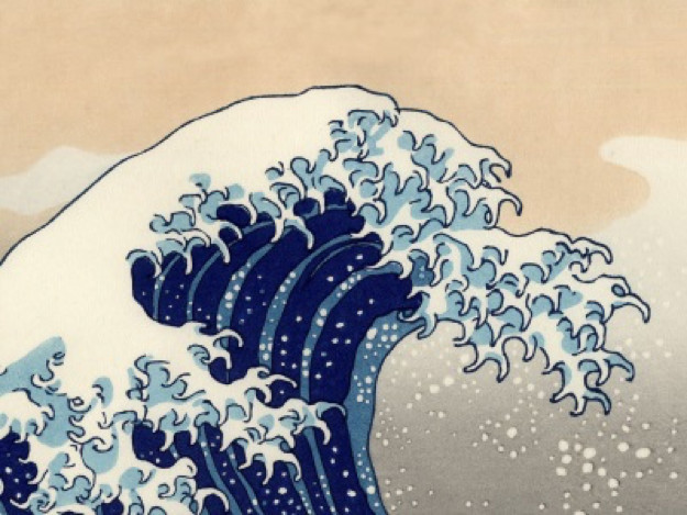 神奈川巨浪|浮世绘大师葛饰北斋绘画技巧里的算法思想和入微观察