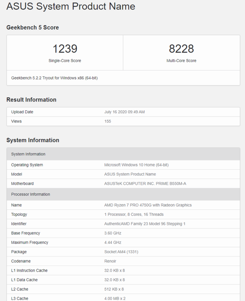 ryzen4750g成绩曝光 与3800x和10700k接近_腾讯新闻