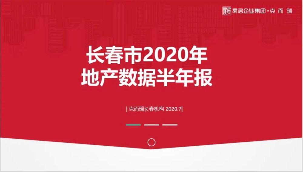 2020长春市物业百强_2020年6月长春房地产市场月报