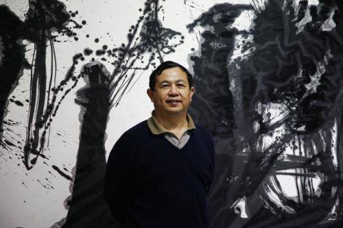 书法|吼书大师曾翔：书法就要追求创新，打破常规之后越写越自在