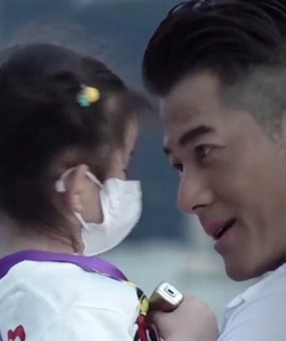 郭富城|郭富城结婚3年为何从不晒女儿？当她露出正脸后：这颜值谁敢晒啊