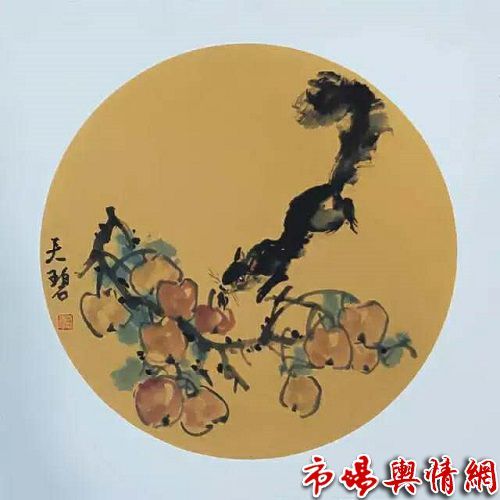 汤天碧|著名书画家艺术作品欣赏-腾讯新闻