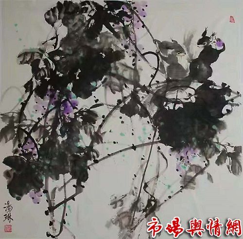 汤天碧|著名书画家艺术作品欣赏-腾讯新闻