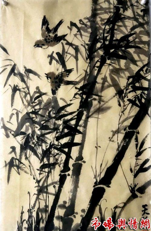 汤天碧|著名书画家艺术作品欣赏-腾讯新闻