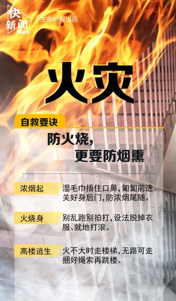 国家应急管理部|关键时刻能救命！8大自然灾害避险口诀