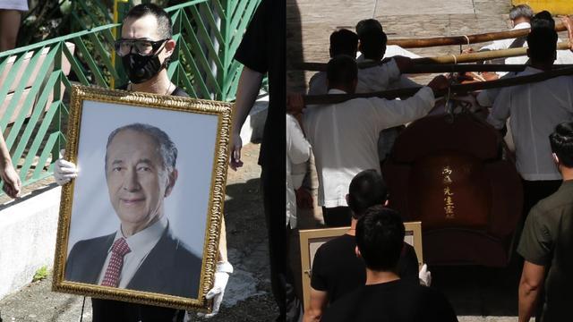 何鸿燊百万灵柩暂存东华义庄家人豪花7位数字聘保安