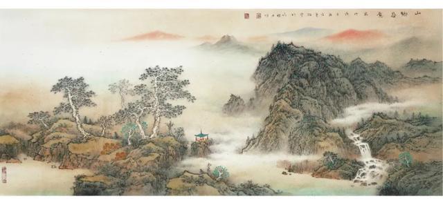 崔勇强|大湾区美术家联盟理事、崔勇强山水画作品欣赏