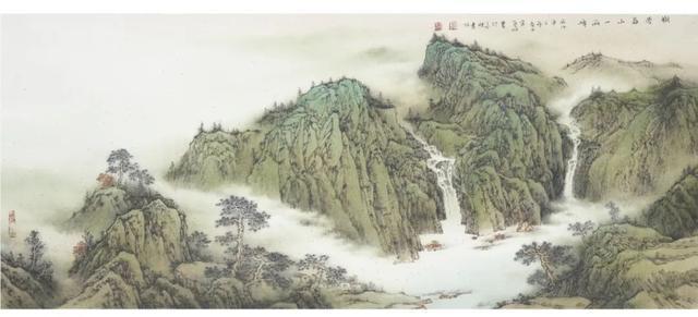 崔勇强|大湾区美术家联盟理事、崔勇强山水画作品欣赏