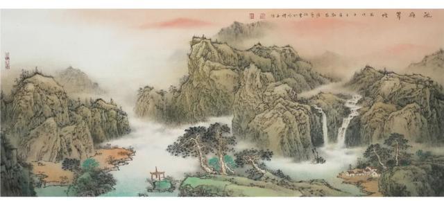 崔勇强|大湾区美术家联盟理事、崔勇强山水画作品欣赏
