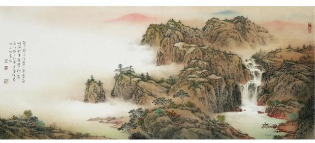 崔勇强|大湾区美术家联盟理事、崔勇强山水画作品欣赏