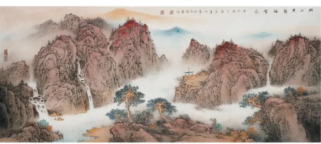 崔勇强|大湾区美术家联盟理事、崔勇强山水画作品欣赏